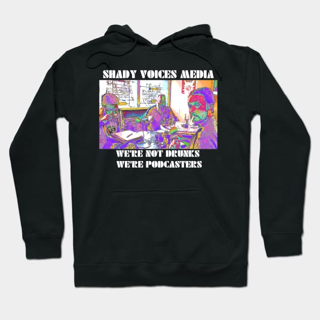 Shady Voices Media Hoodie by Planet Express Delivery Podcast